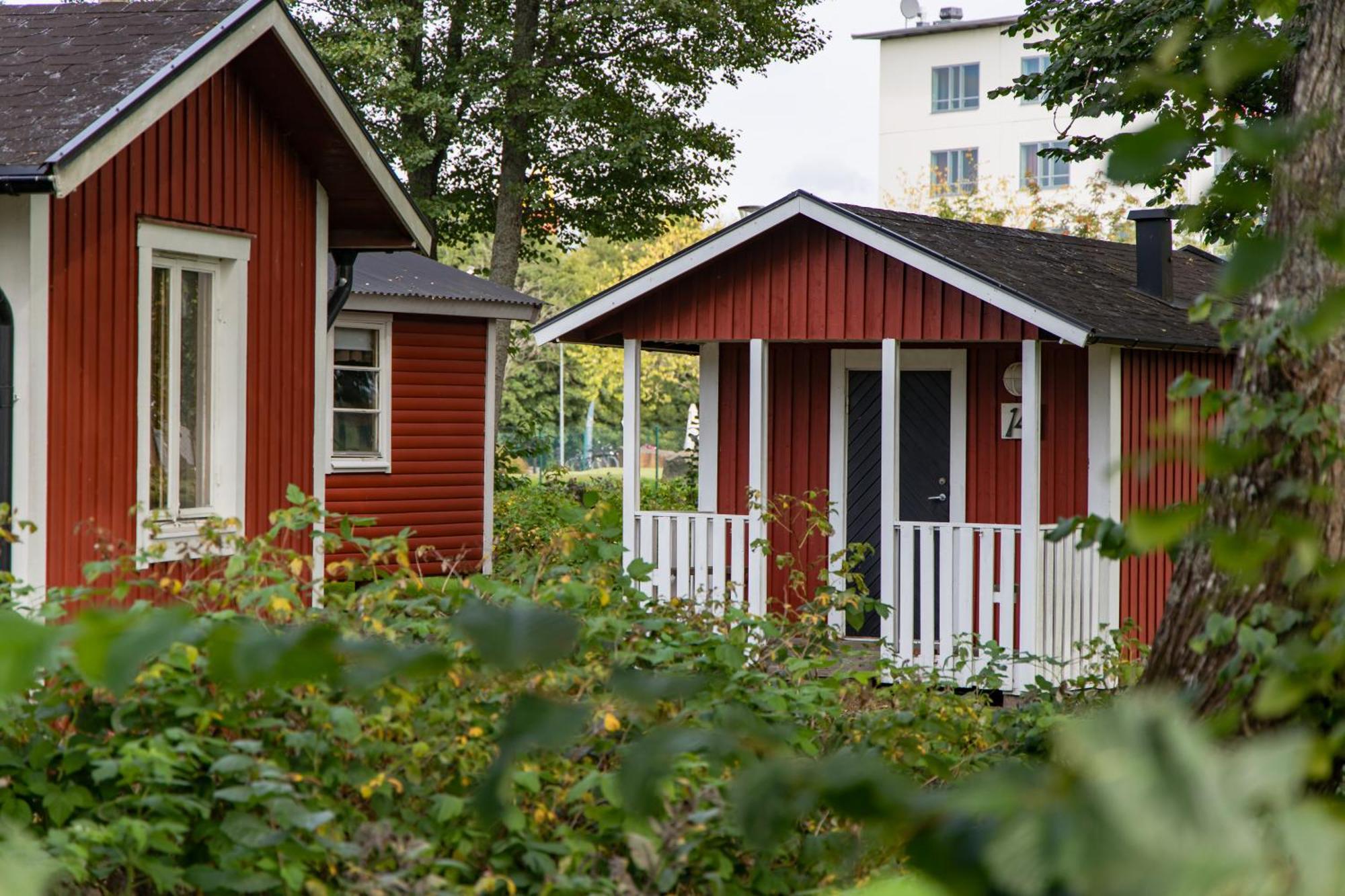 Skara Stads-Camping & Stugby Exteriér fotografie